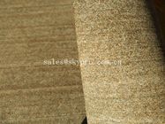 Anti Static / Sound Insulation Cork Rubber Sheet Roll , Thickness 0.5mm-5mm