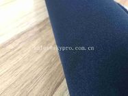 Elastic SBR 3mm Thick Neoprene Fabric Single / Both Sided Polyester T Cloth Fabric