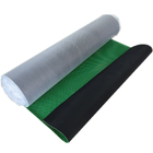 हरे रंग का 2 मिमी प्रकार का रबर सामग्री ईएसडी एंटीस्टैटिक रबर फर्श मैट