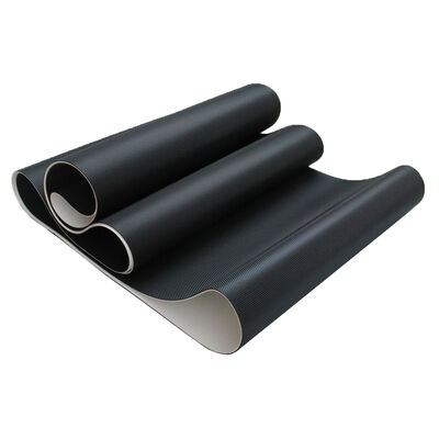 चलती मशीनों के लिए अनुकूलित मोटाई के साथ गर्मी प्रतिरोधी और तेल प्रतिरोधी पीवीसी ट्रेडमिल बेल्ट