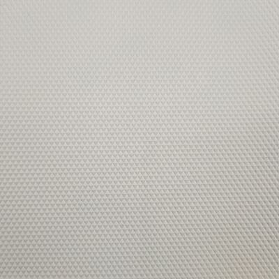 सफेद पीयू हीरा पैटर्न आटा शीटर के लिए विरोधी स्थैतिक कन्वेयर बेल्ट