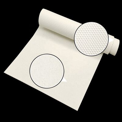 सफेद पीयू हीरा पैटर्न आटा शीटर के लिए विरोधी स्थैतिक कन्वेयर बेल्ट