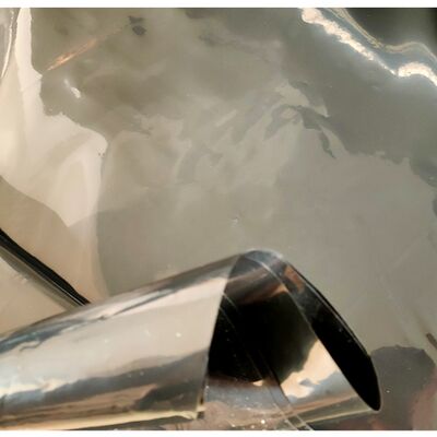 गार्डन फ्लावर ग्रीनहाउस एग्रीकल्चरल मल्च फिल्म के लिए ब्लैक स्ट्रॉबेरी पीई प्लास्टिक शीट