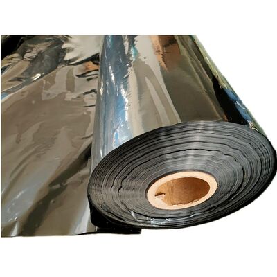 गार्डन फ्लावर ग्रीनहाउस एग्रीकल्चरल मल्च फिल्म के लिए ब्लैक स्ट्रॉबेरी पीई प्लास्टिक शीट